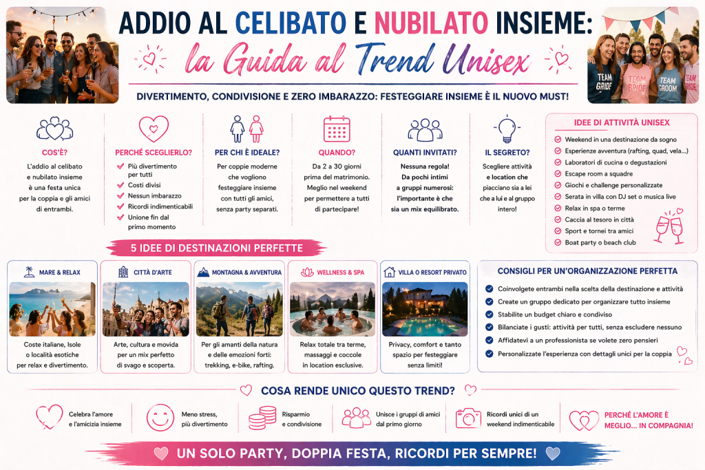 Addio al Celibato e Nubilato Insieme