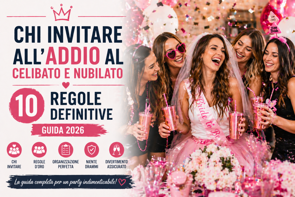 15 Idee Originali per Addio al Celibato (che nessuno sceglie)